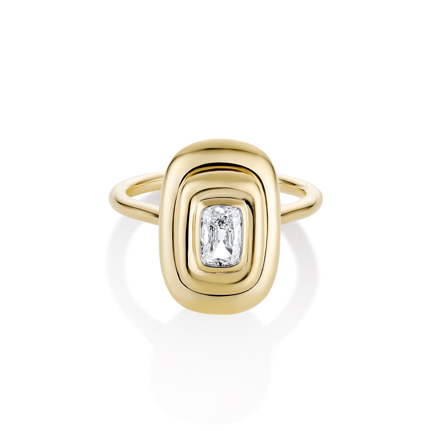0.46ct Diamond In-Orbit Ring