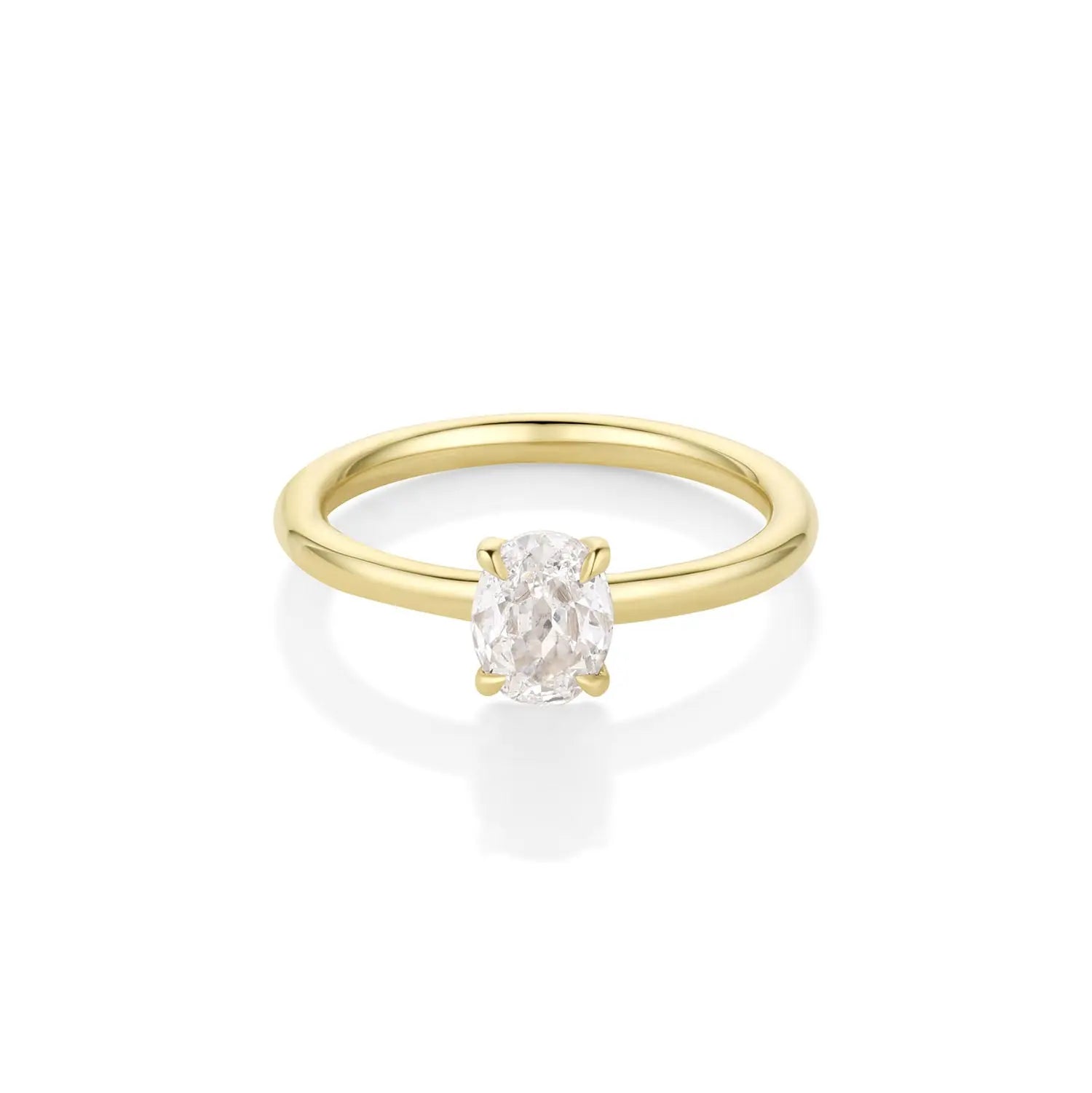 0.65ct Oval Diamond Francesca Ring – Marrow Fine