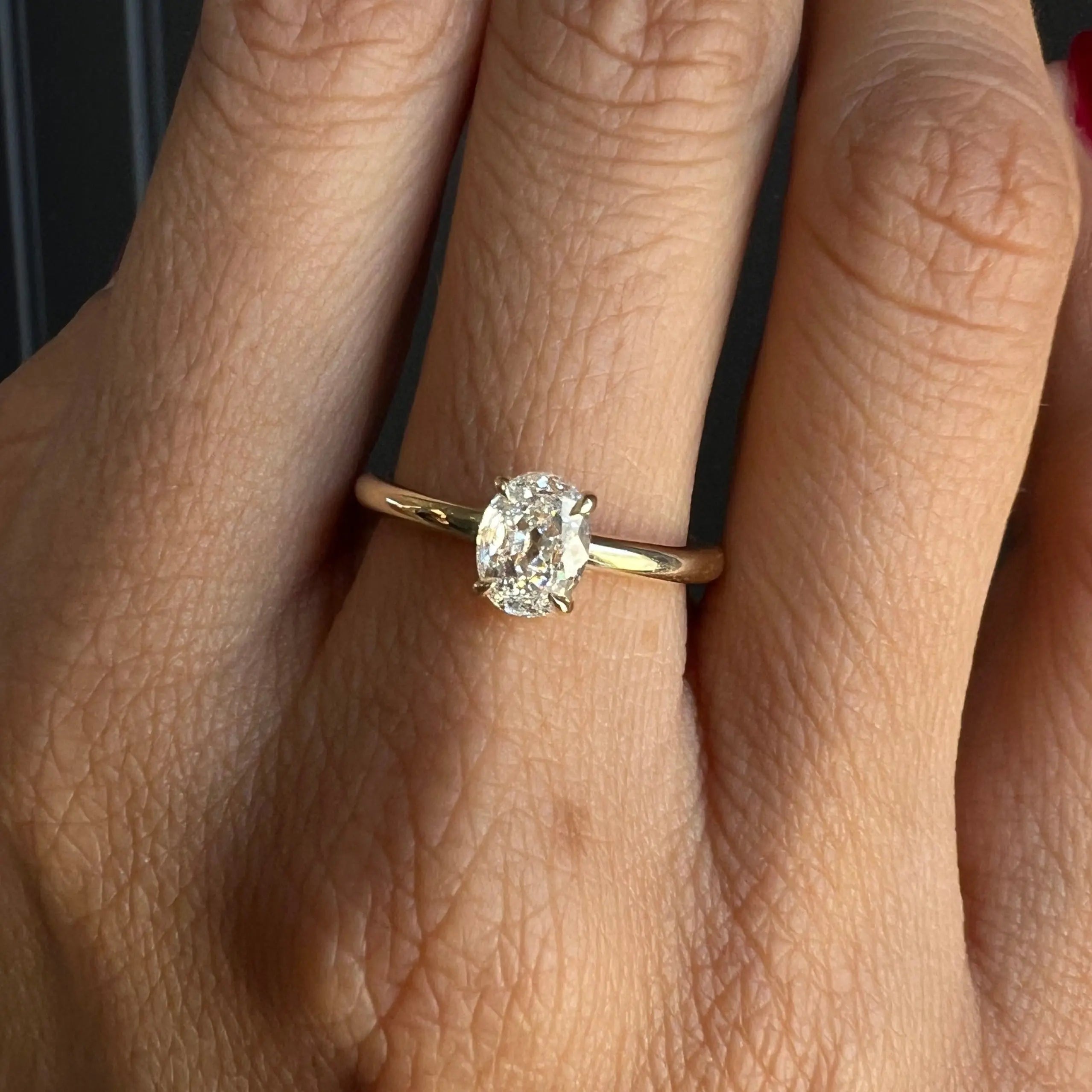 Oval Engagement Rings – Marrow Fine