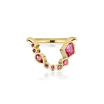 0.66ct Winza Sapphire and Sapphire Lucy Band