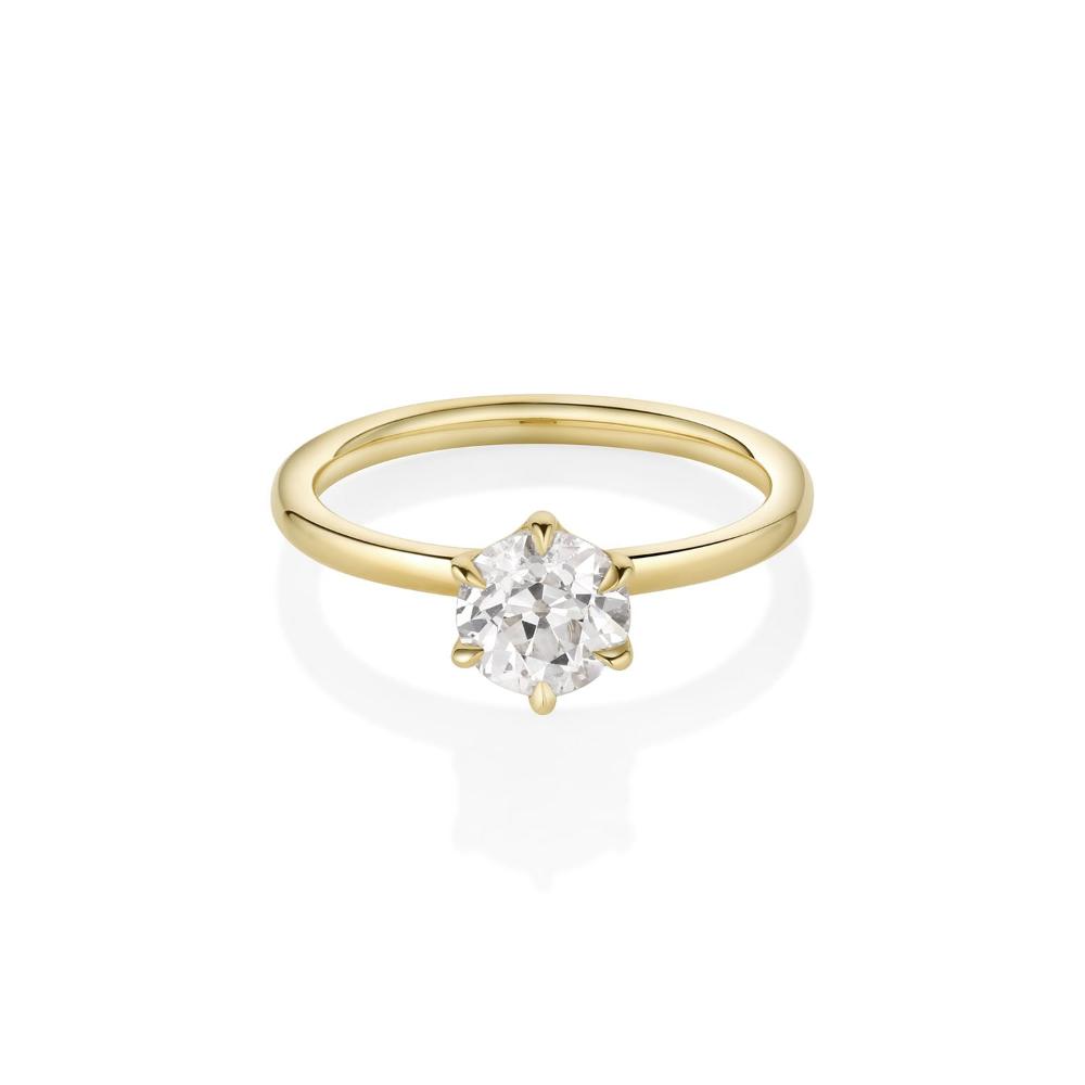 0.90ct Diamond Camille [front flat lay]