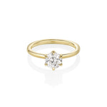 0.90ct Diamond Camille [front flat lay]