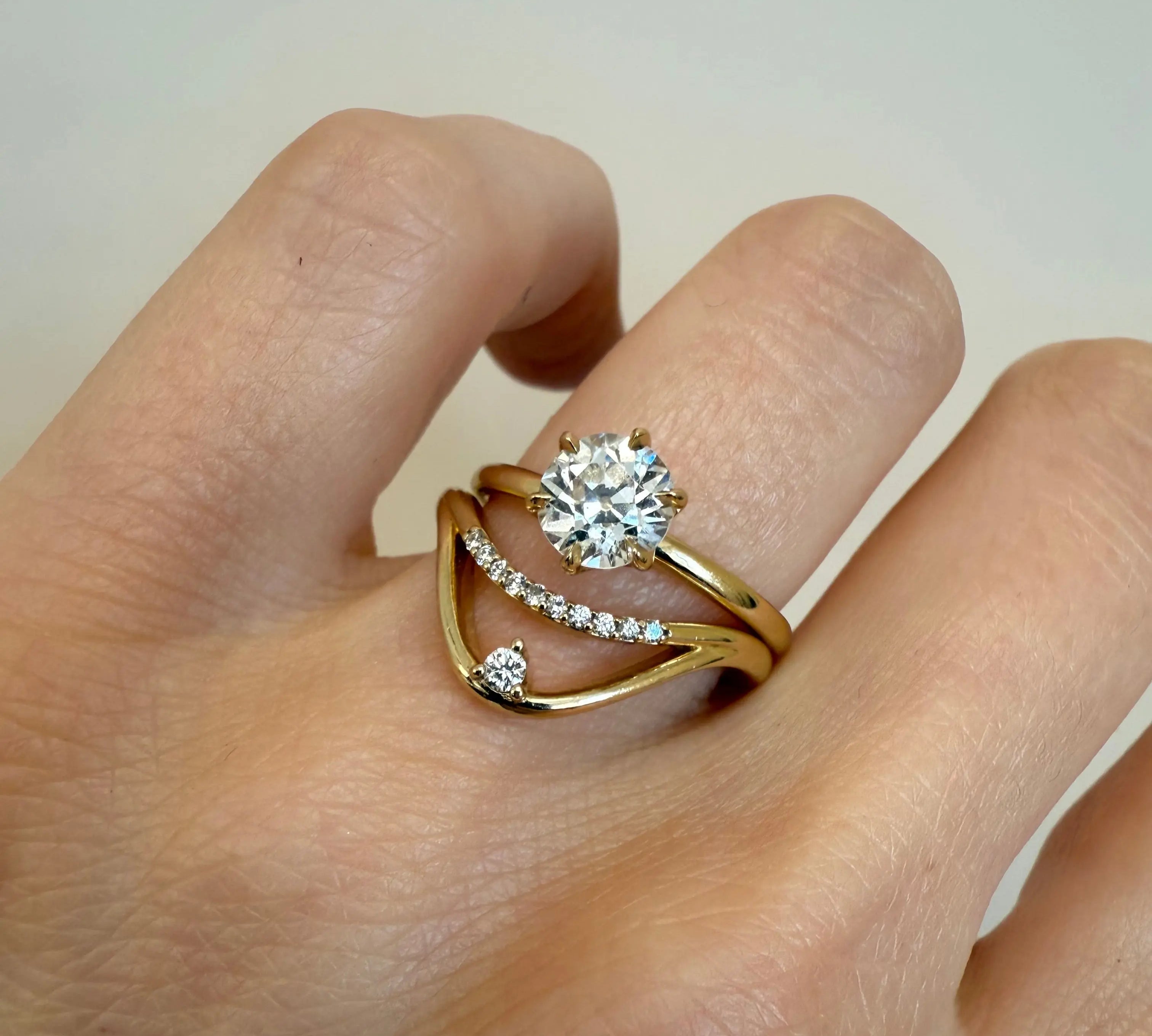 0.90ct Old Euro Diamond Camille [on hand]