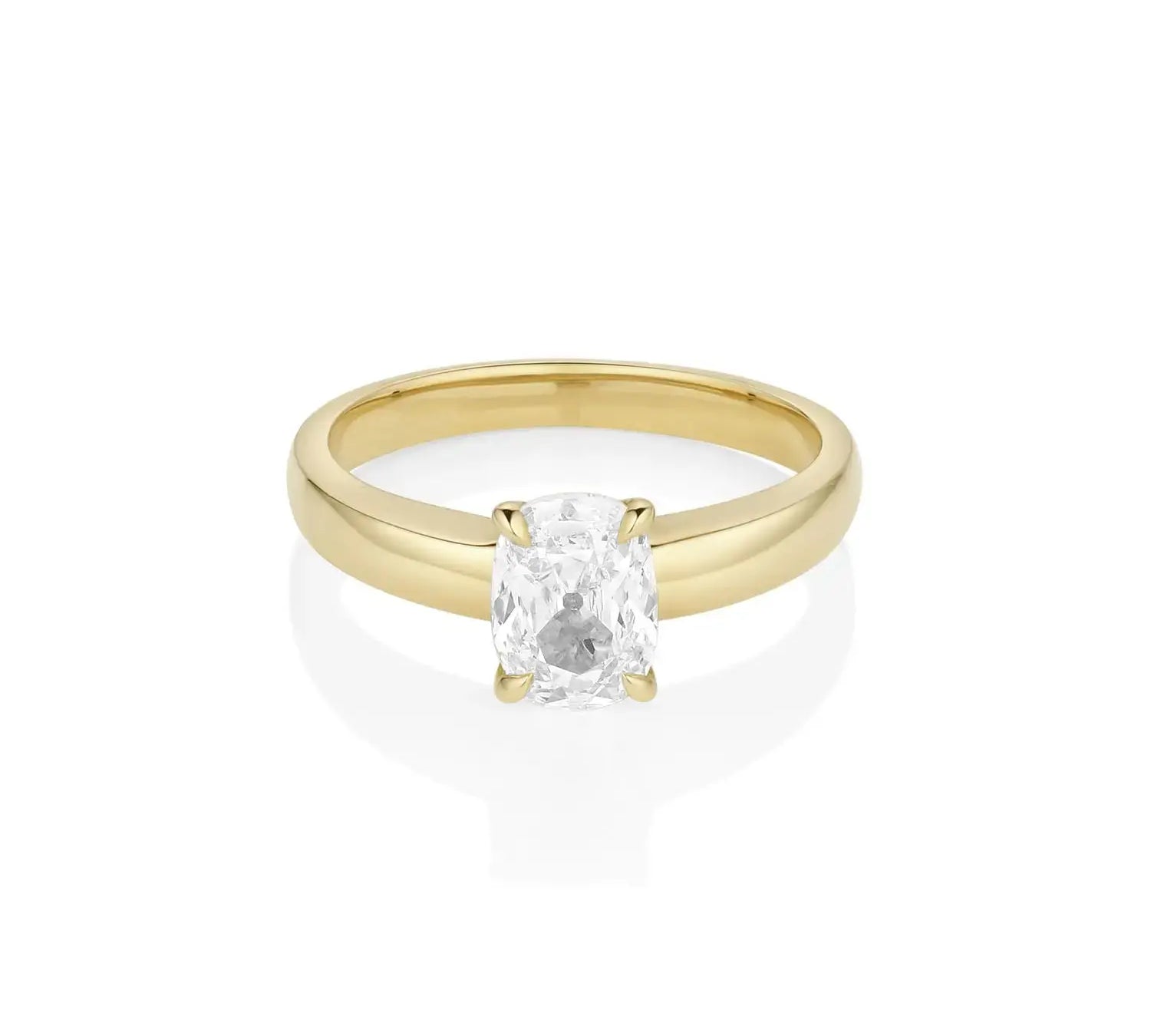 1.00ct Cushion Cut Diamond [front flatlay]