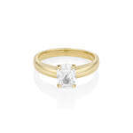 1.00ct Cushion Cut Diamond [front flatlay]