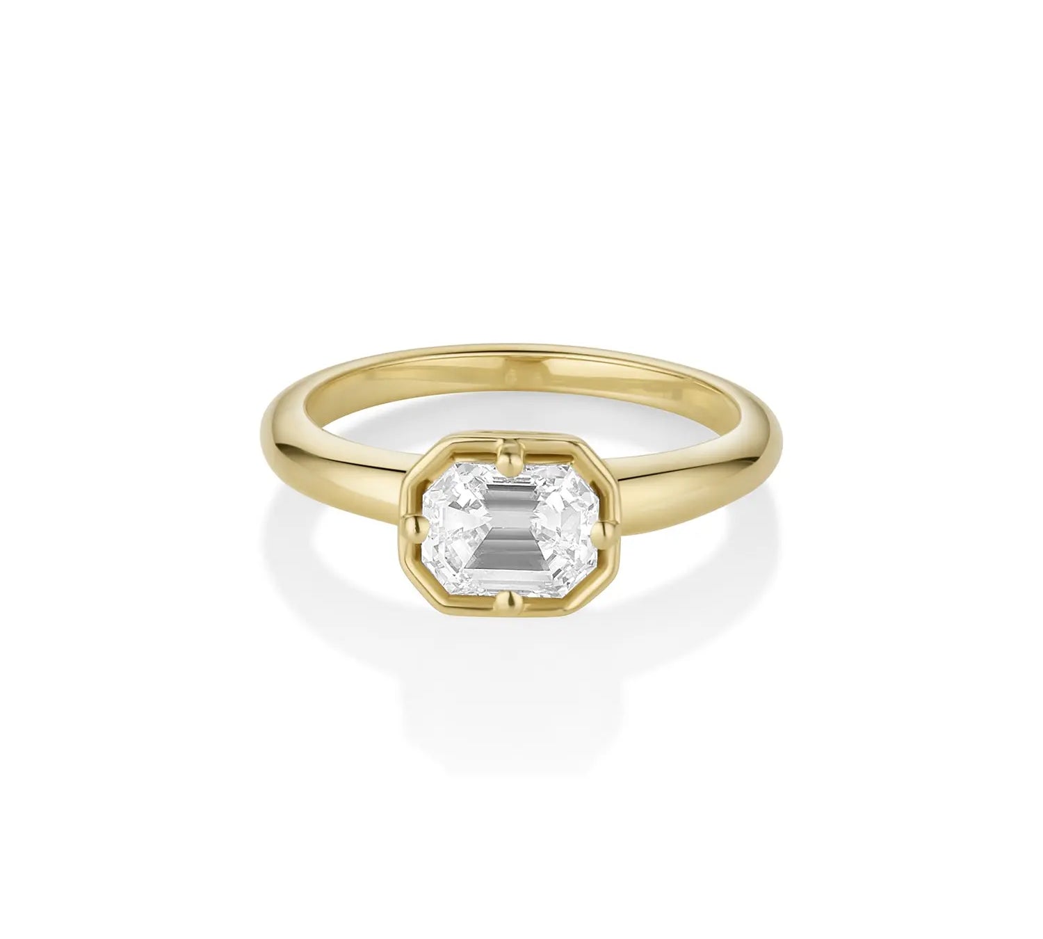 1.01ct Emerald Cut Diamond Georgia Marrow Fine