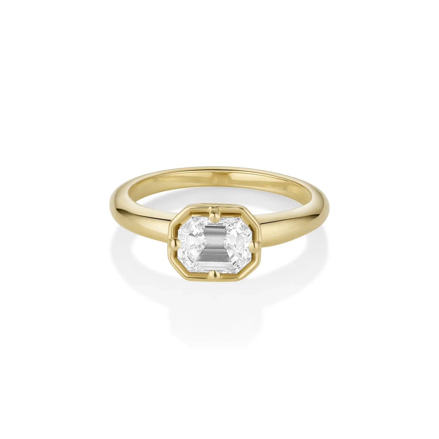 1.01ct Emerald Cut Diamond Georgia Marrow Fine