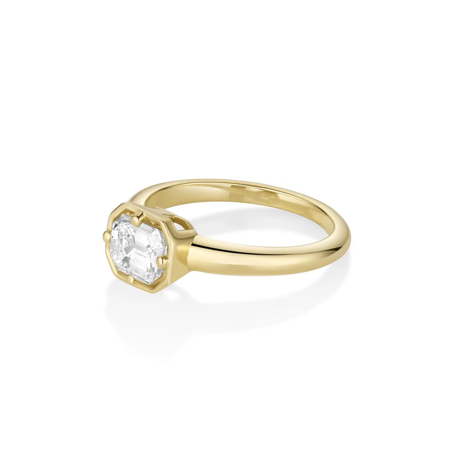 1.01ct Emerald Cut Diamond Georgia Marrow Fine