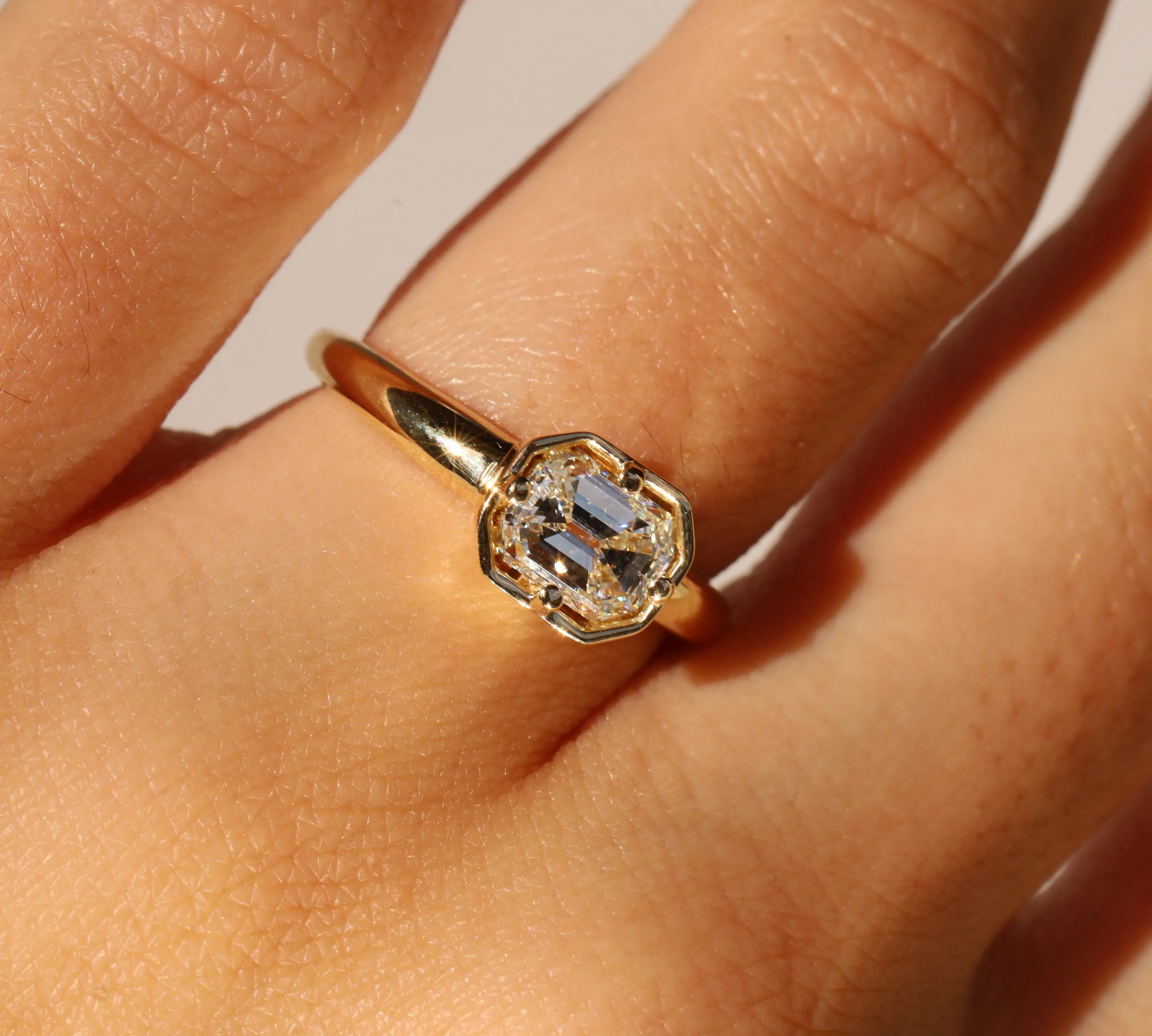 1.01ct Emerald Cut Diamond Georgia [on hand]
