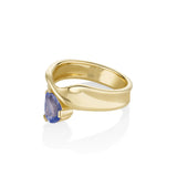 1.06ct Sapphire Twist Ring