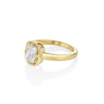 1.09ct Georgia Ring [Yellow Gold] side view