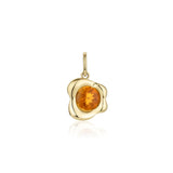 1.13ct Citrine Abstract Bezel Charm