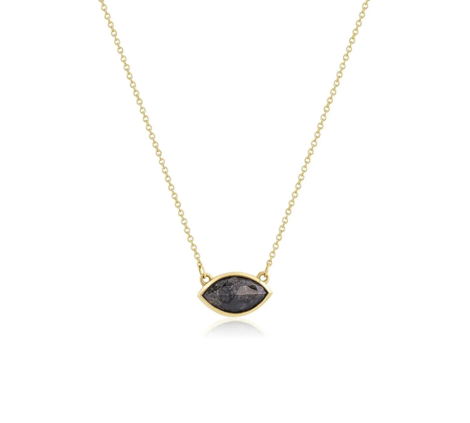 1.23ct Galaxy Marquise Pendant - Marrow Fine