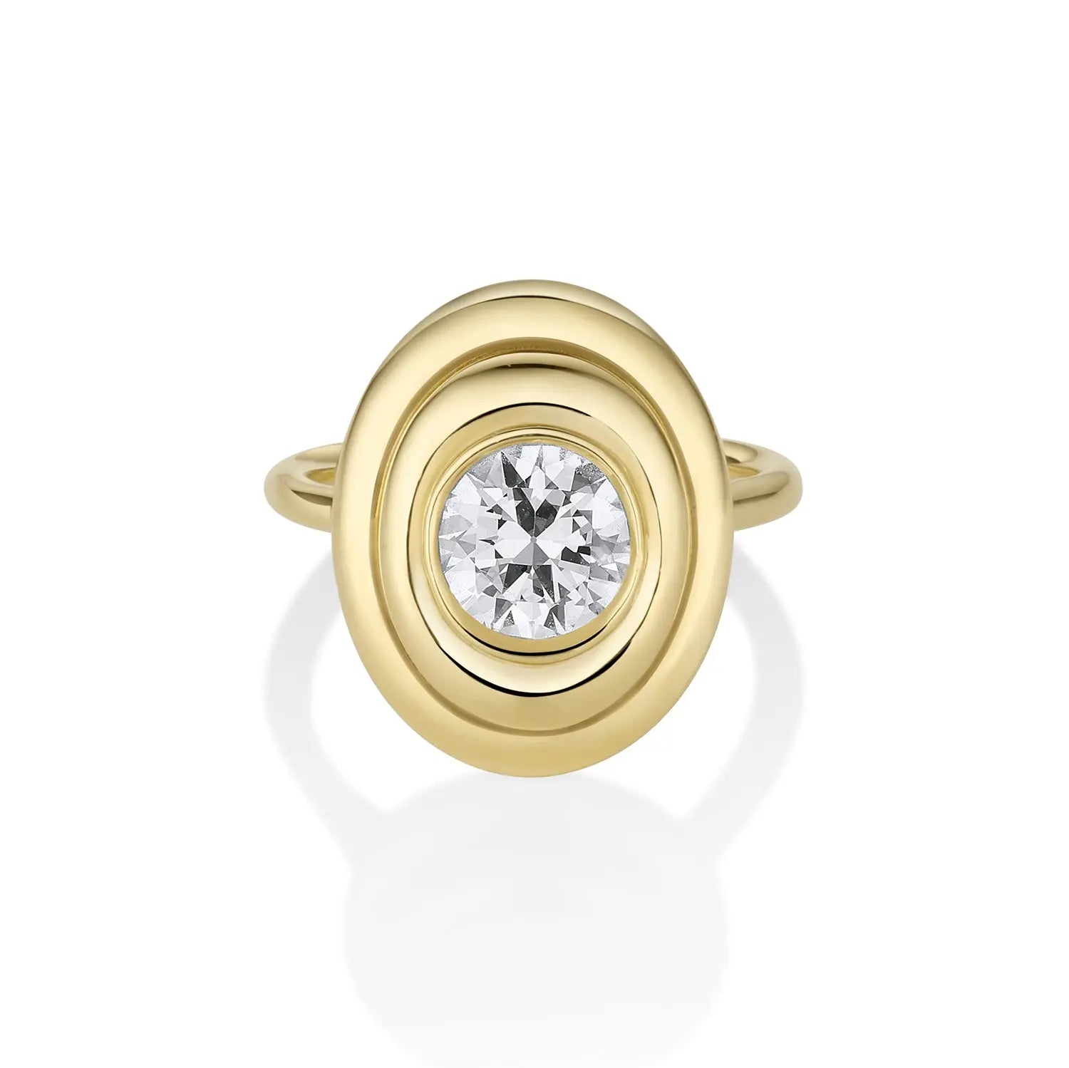 1.26ct Diamond In-Orbit Ring Marrow Fine