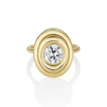 1.26ct Diamond In-Orbit Ring Marrow Fine