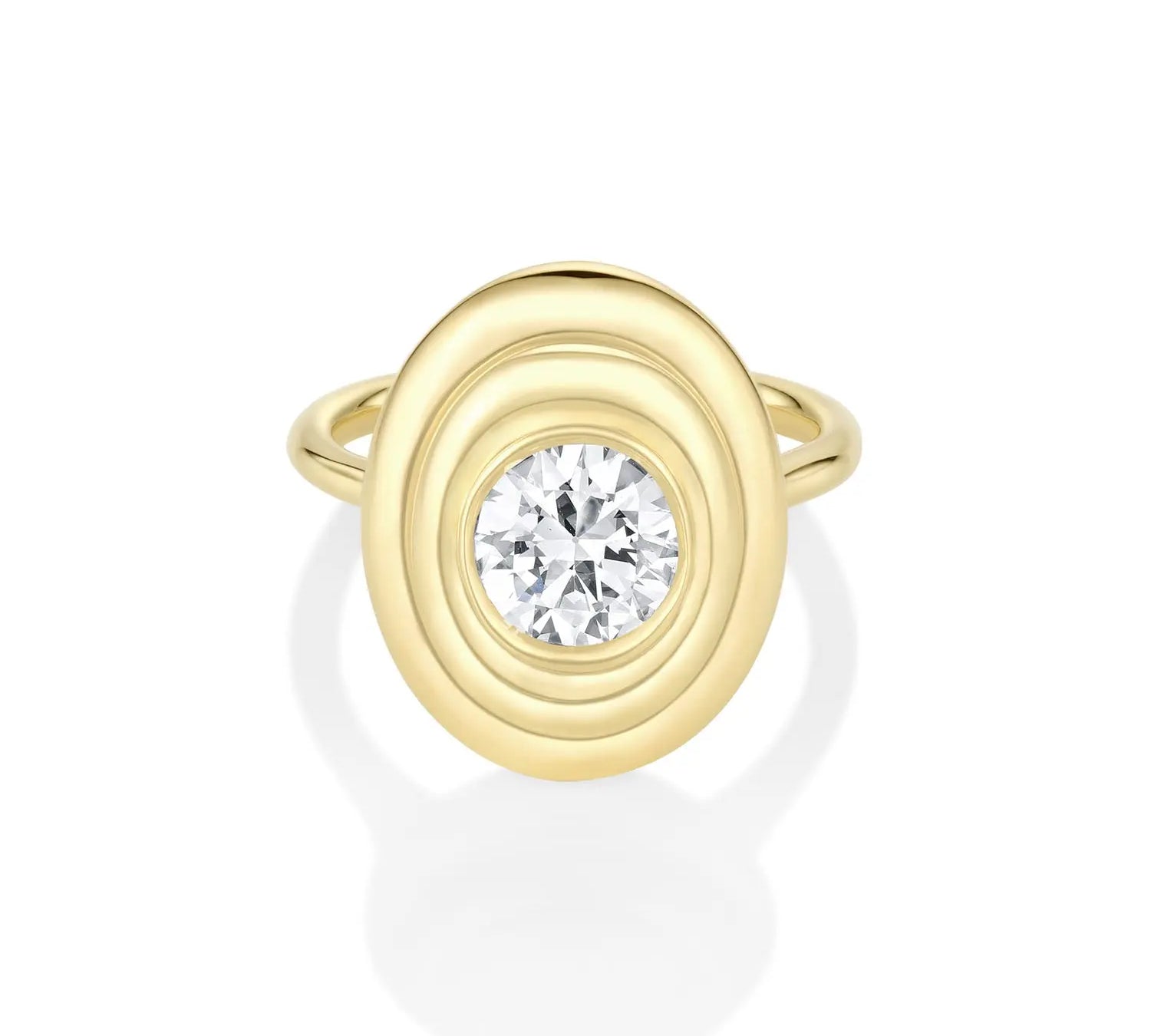 1.26ct Diamond In-Orbit Ring