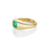 1.28ct Emerald Bombe Ring Marrow Fine