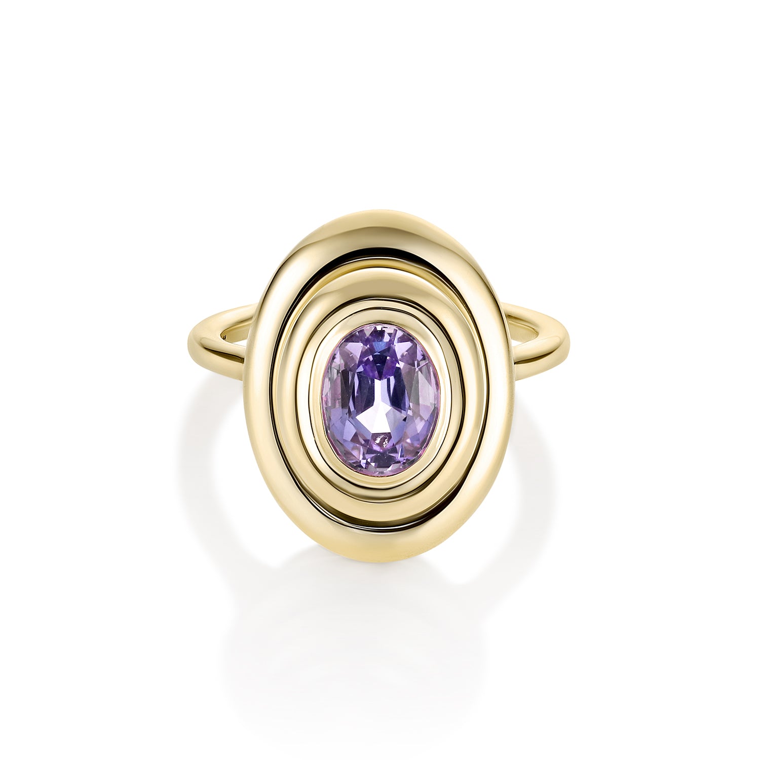 1.45ct Tanzanite In-Orbit Ring 