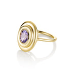 1.45ct Tanzanite In-Orbit Ring side view