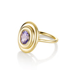 1.45ct Tanzanite In-Orbit Ring side view