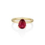1.50ct Rubellite Tourmaline Sloane Ring [Yellow Gold]