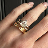 1.74ct Antique Pear Sloane Engagement Ring [on hand]