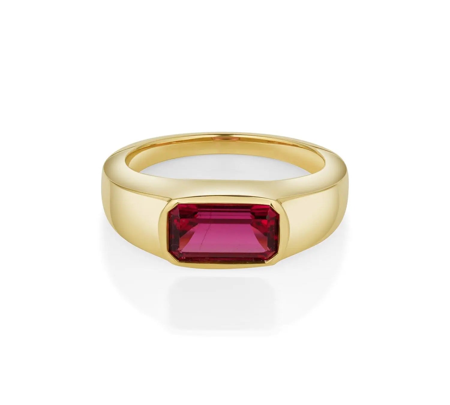1.76ct Rubellite Pinky Signet - Marrow Fine