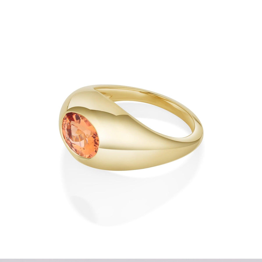 1.80ct Peach Topaz Bombe