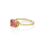 1.80ct Pink Tourmaline Hazel Ring [Yellow Gold]