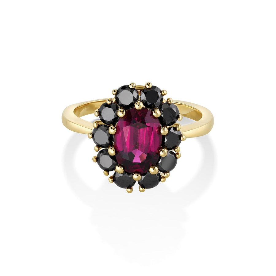 1.88 Petals Purple Garnet OOAK