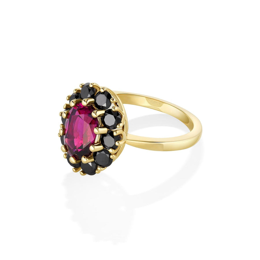 1.88 Petals Purple Garnet OOAK