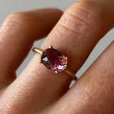 1.80ct Pink Tourmaline Hazel Ring Marrow Fine