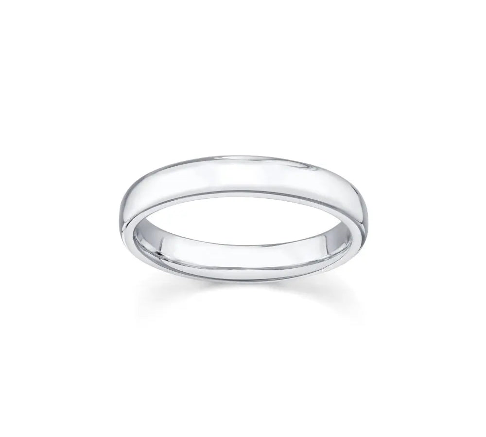 Marrow Fine Jewelry Classic Men’s Band [White Gold]