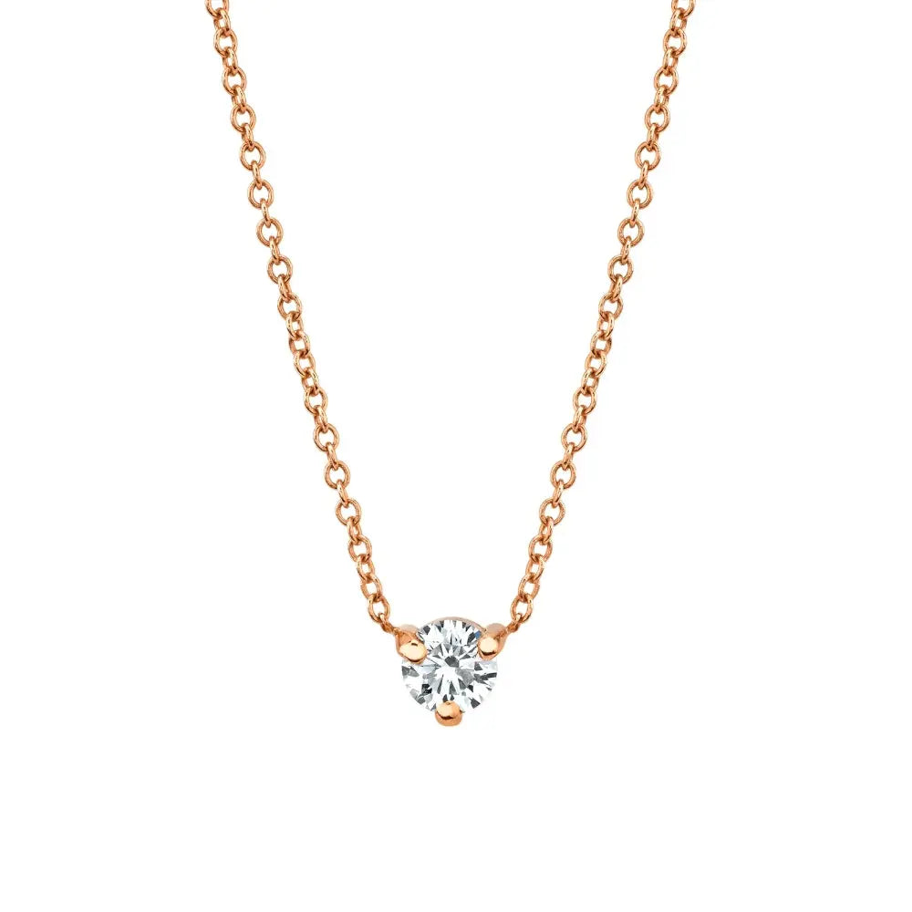 Marrow Fine Jewelry White Diamond Sweet Nothings Choker [Rose Gold]