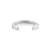 Marrow Fine Jewelry Everyday Cosmic Light Open Shank Band [White Gold]