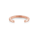 Marrow Fine Jewelry Everyday Cosmic Light Open Shank Band [Rose Gold]