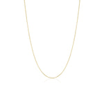 1mm Cable Chain [Yellow Gold]