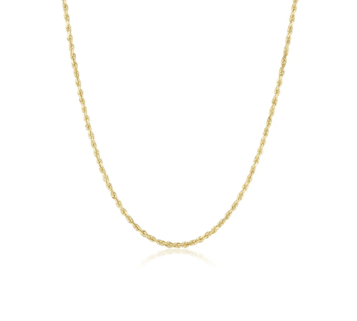 2.15mm Rope Chain [Yellow Gold]