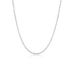 2.15mm Rope Chain [White Gold]