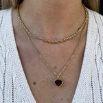 2.15mm Rope Chain [on neck]