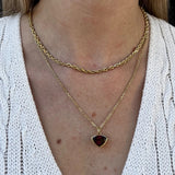 2.15mm Rope Chain [on neck]