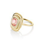 2.16ct Padparadscha In-Orbit Ring