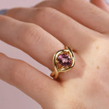 2.19ct Purplish-Pink Sapphire Marrow x Sammi Florence Ring