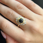 2.26ct Black Diamond Stella Ring [on hand]