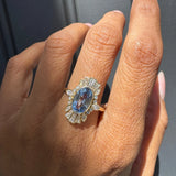 2.26ct Sapphire Ballerina Ring [on hand]