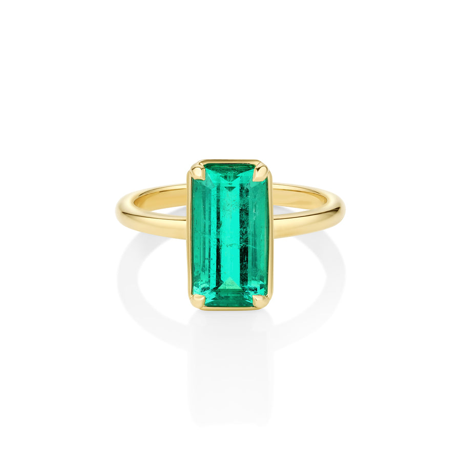 2.31ct Emerald Solitaire Ring