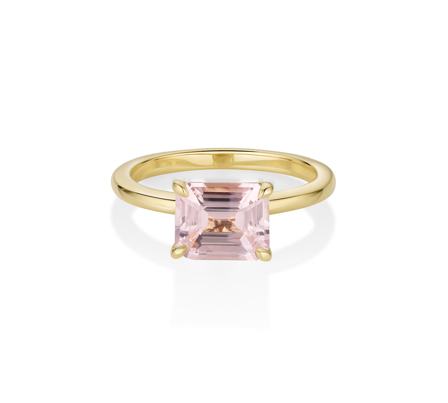 2.33ct Blushy Lavendar Sapphire EW Annette [Yellow Gold]