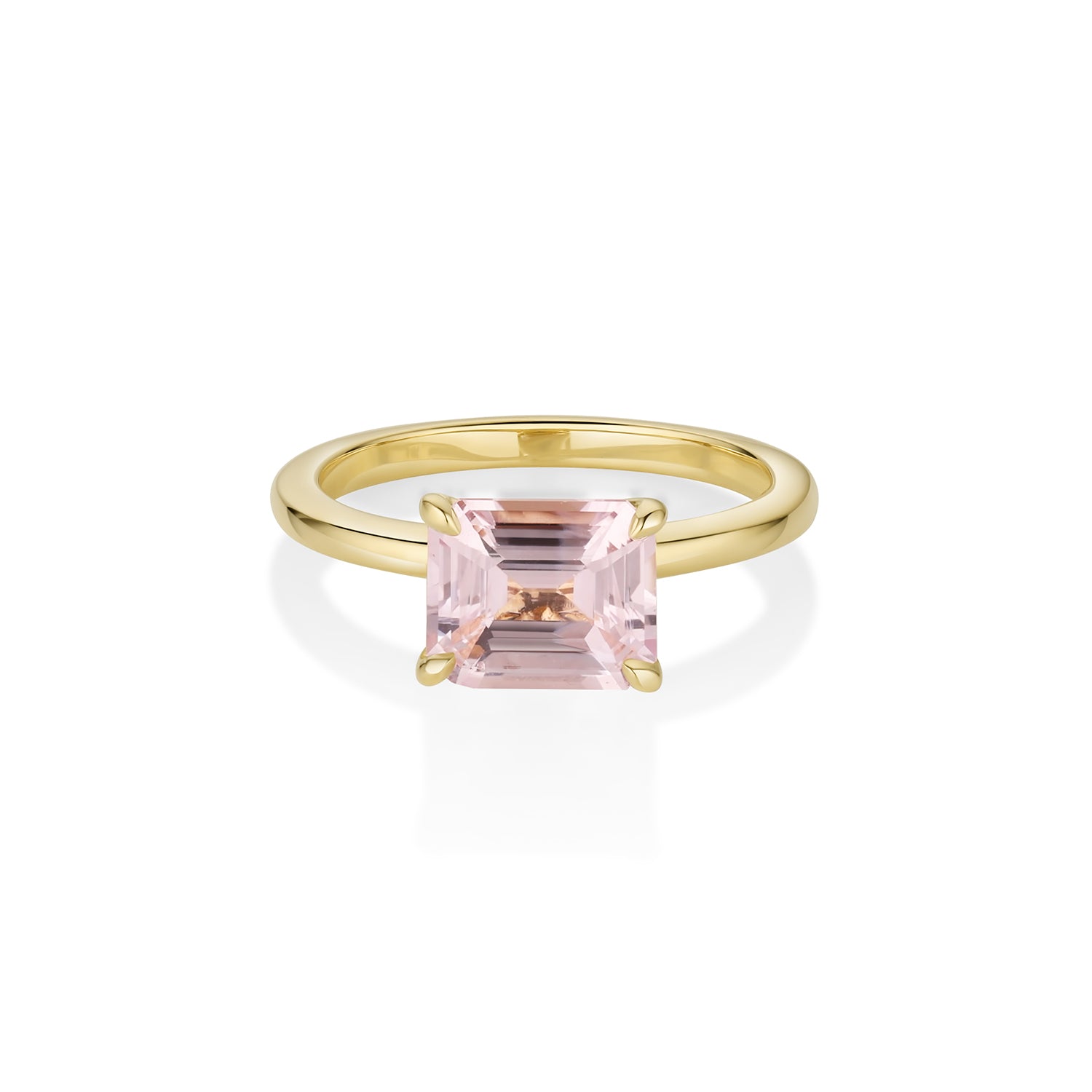 2.33ct Blushy Lavendar Sapphire EW Annette [Yellow Gold]