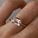 2.33ct Blushy Lavendar Sapphire East-West Annette Ring Marrow Fine