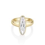 2.52ct Old Mine Lab Created Diamond Ring